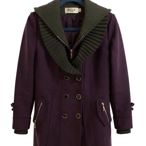 MOX Paris heavy wool coat - Picture 1 of 3